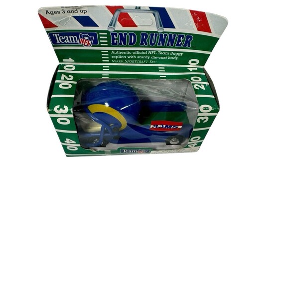 Los Angeles Rams 1993 Mark Sportcraft Team NFL End Runner Buggy- Vintage- HTF - Picture 2 of 8